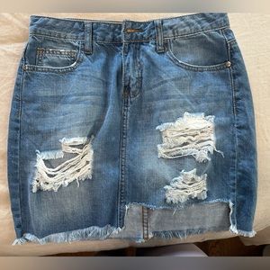 Denim skirt